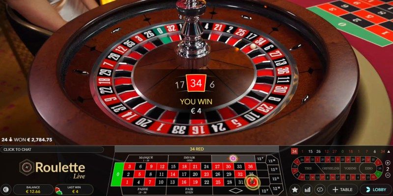 Trò chơi Roulette với nhiều phiên bản tại ứng dụng Live Casino Betway